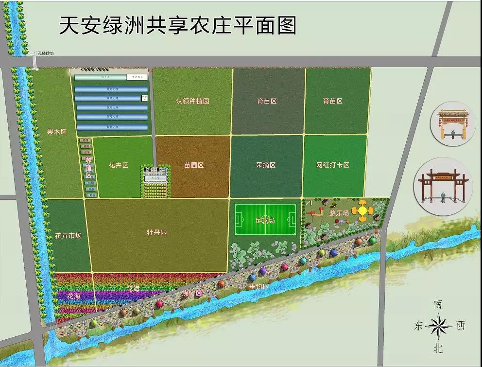 【佃户屯】天安绿洲共享农庄喊你分田地,做农场主喽